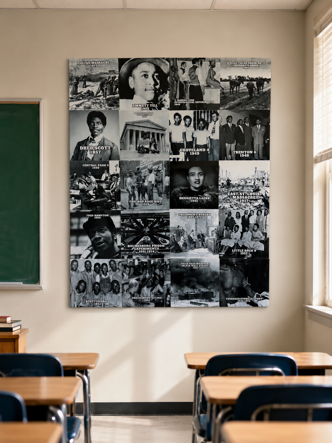 We Were Here: A Black History Tribute Canvas