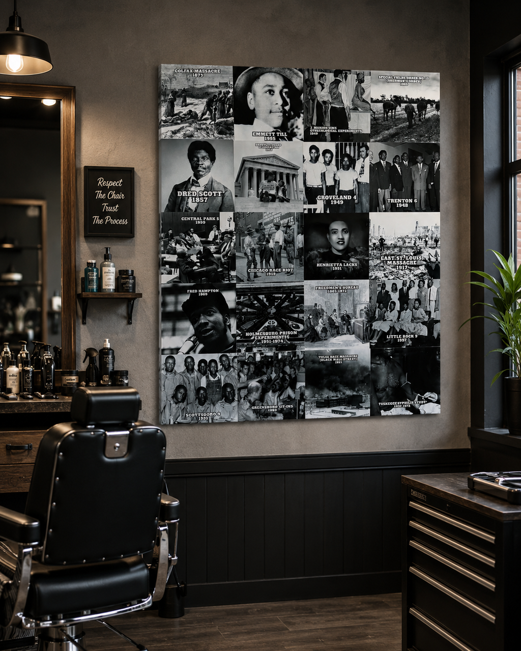 We Were Here: A Black History Tribute Canvas