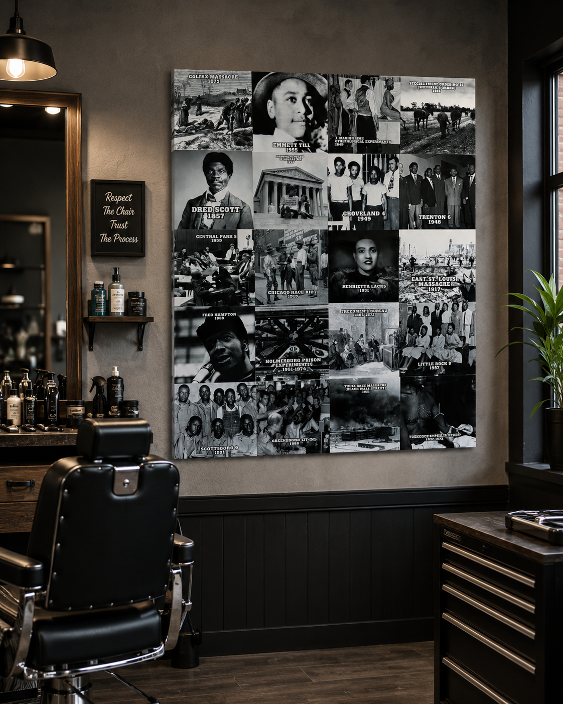 We Were Here: A Black History Tribute Canvas