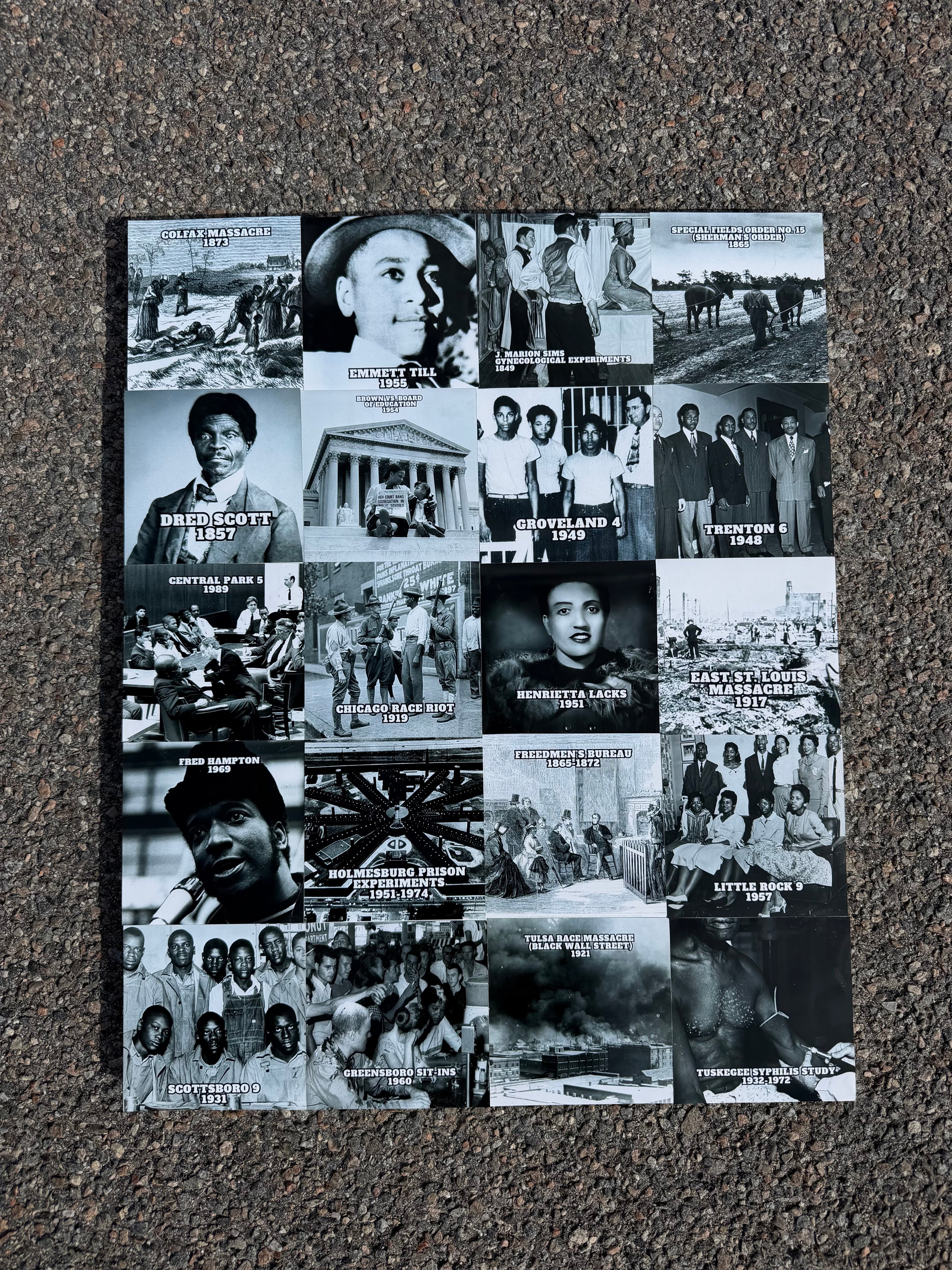 We Were Here: A Black History Tribute Canvas